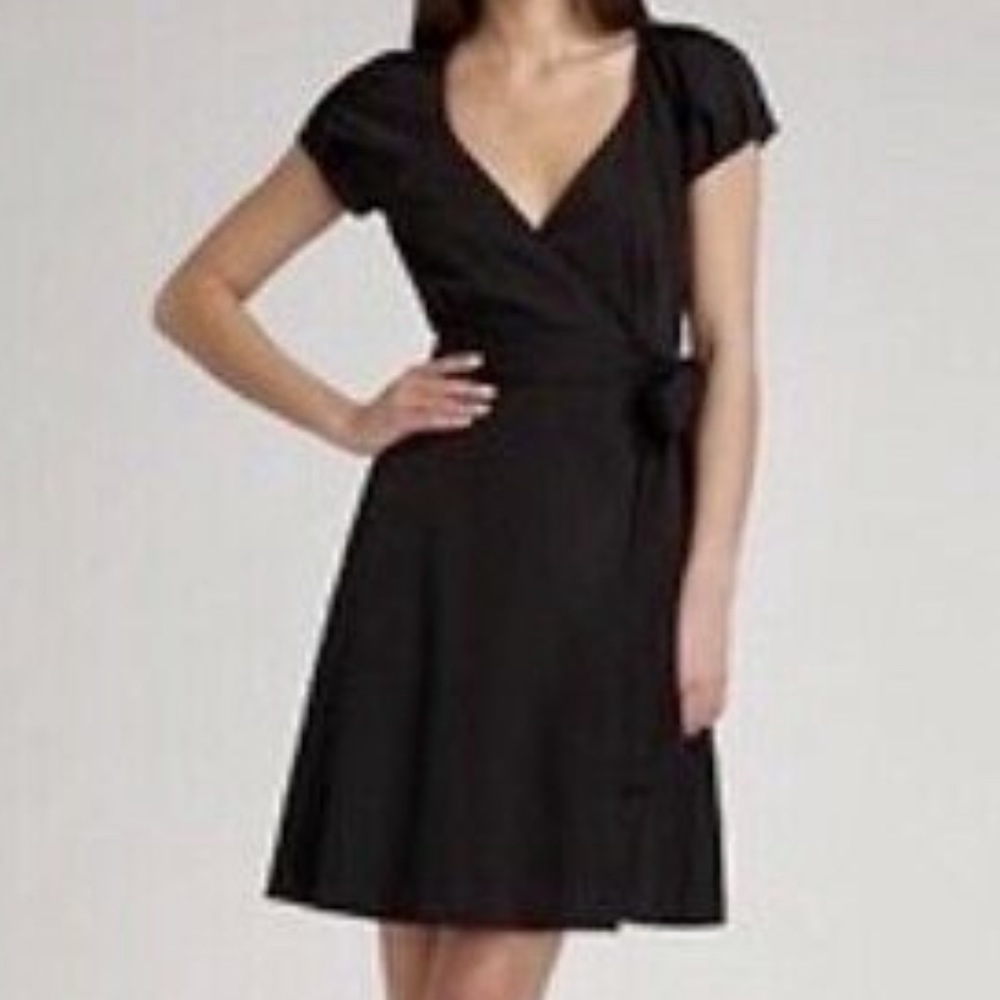 Black Wrap Dress by Diane Von Furstenberg
